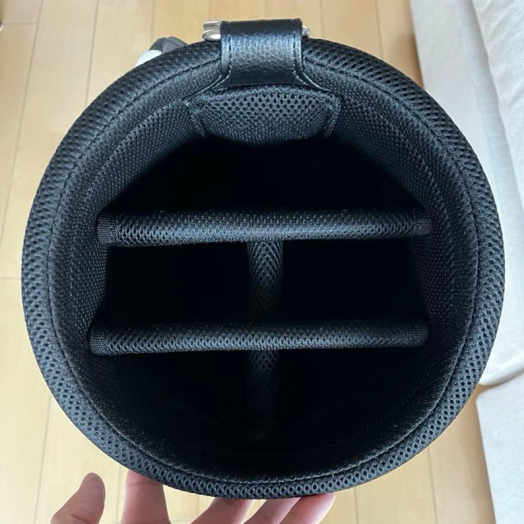 美品ブリヂストン ゴルフ カートバック　キャディバッグ ホワイト　ツアーBメンズ