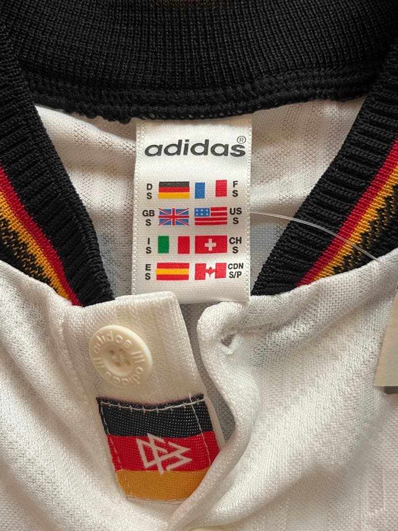 激レア！【未使用】アディダス クリンスマン #18 ドイツ ユーロ 1996