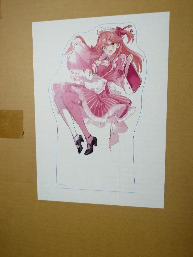 さくらみこ　エンタメチャンス賞　等身大パネル　ホロライブ ホロクッキングくじ