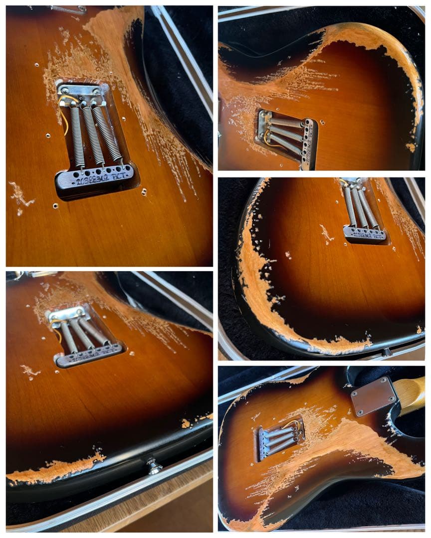 ハードレリック 60sストラトキャスター ソープバーPU × オイルコンデンサー