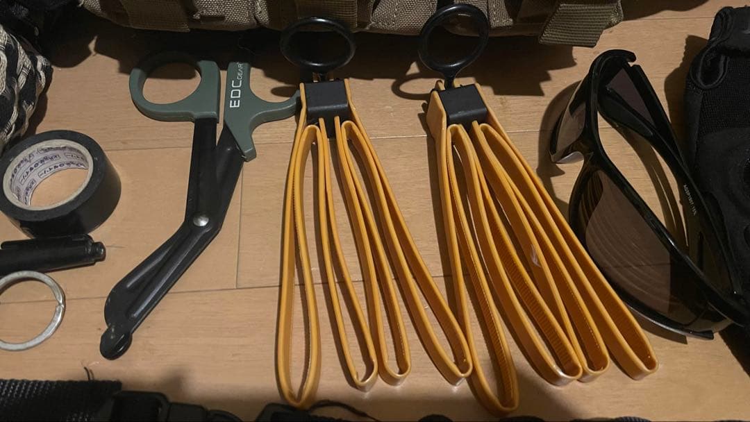 プレキャリと装備一式