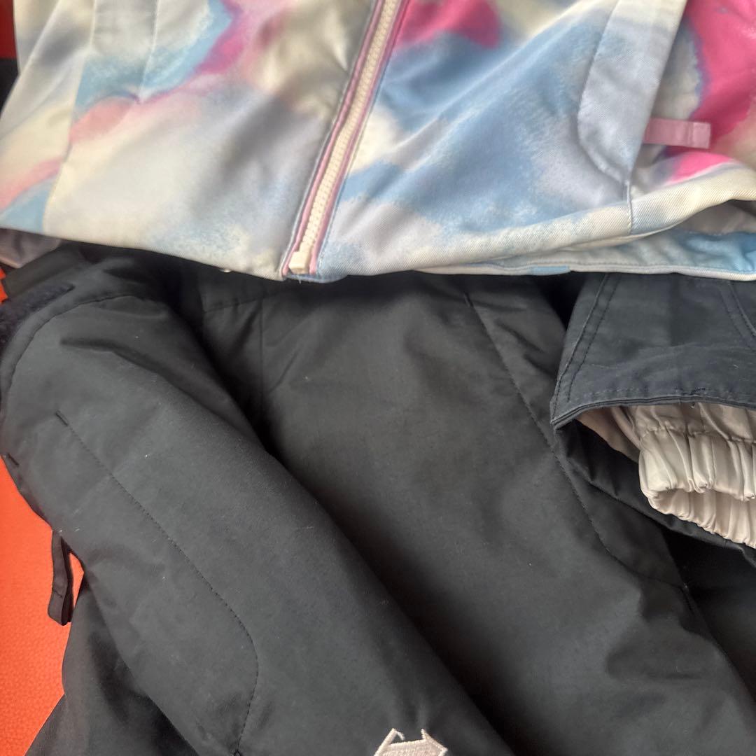 子ども用 スキーウェア フード付きジャケット