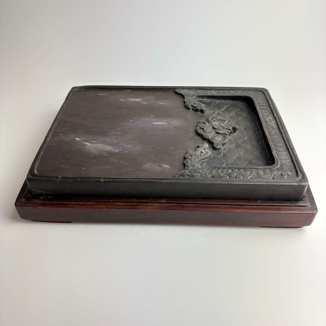 中国 硯 文房具 墨硯 書道具