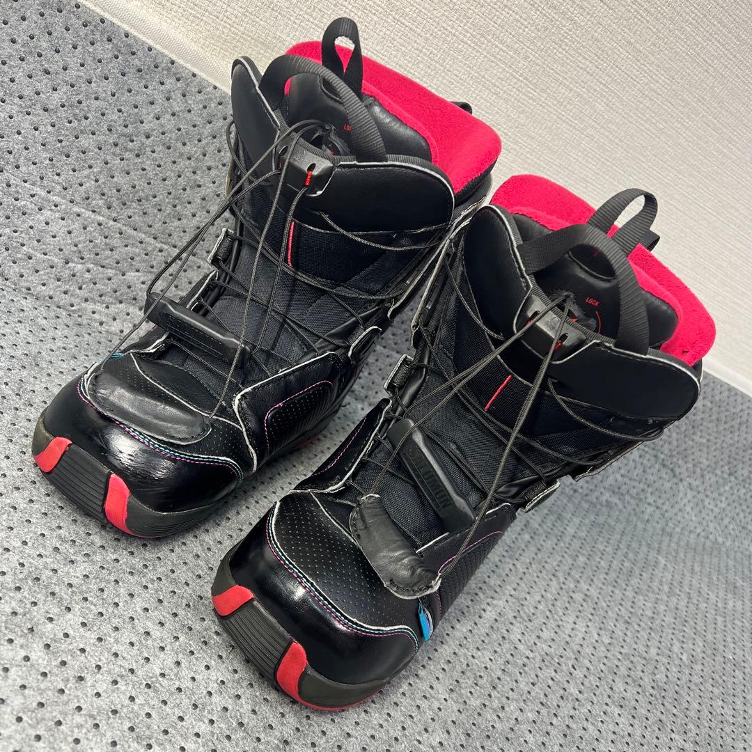 7-8回使用 24.5cm SALOMON PEARL スノーボードブーツ