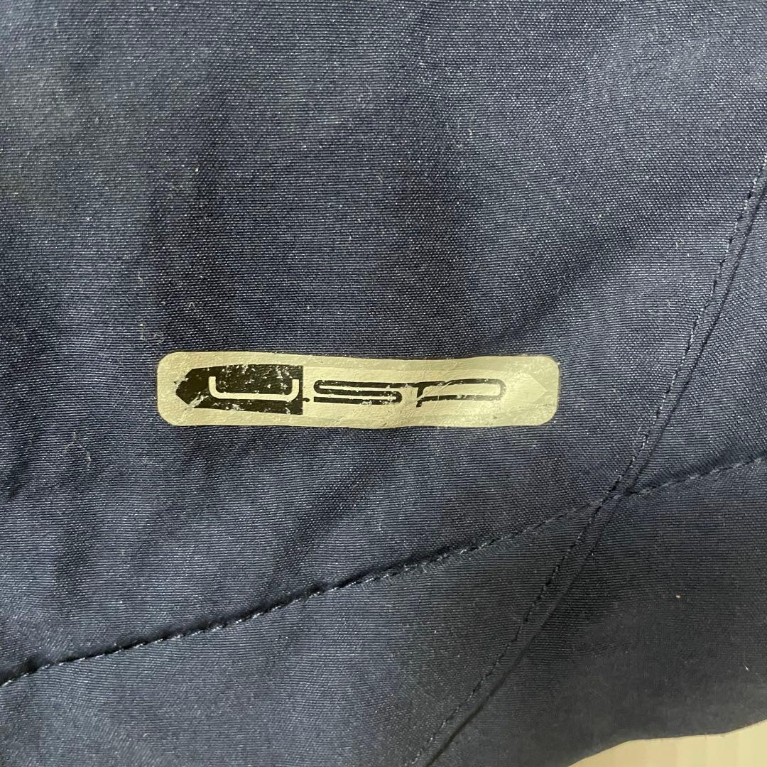 PUMA イタリア代表 06W杯後黄金期中綿フードIN刺繍ロゴジャケット XL紺