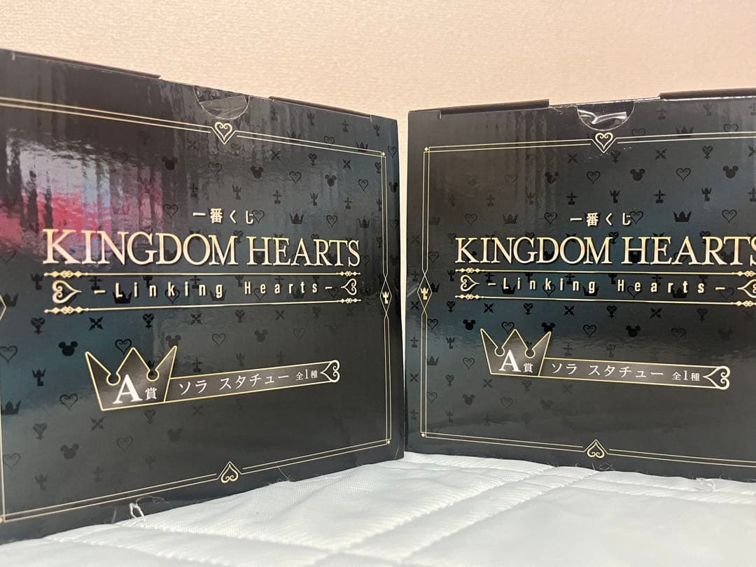 キングダムハーツ 一番くじ A賞 ソラ スタチュー 2点　新品未開封