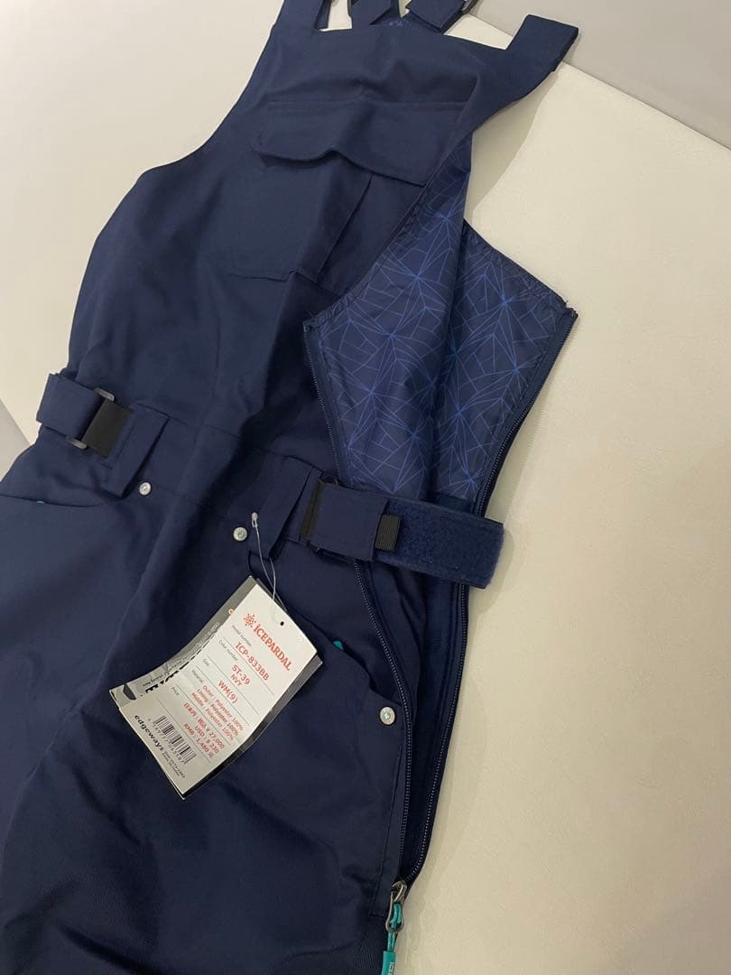 【新品未使用】ICEPARDAL スノーウェア つなぎ スノーボード レディース