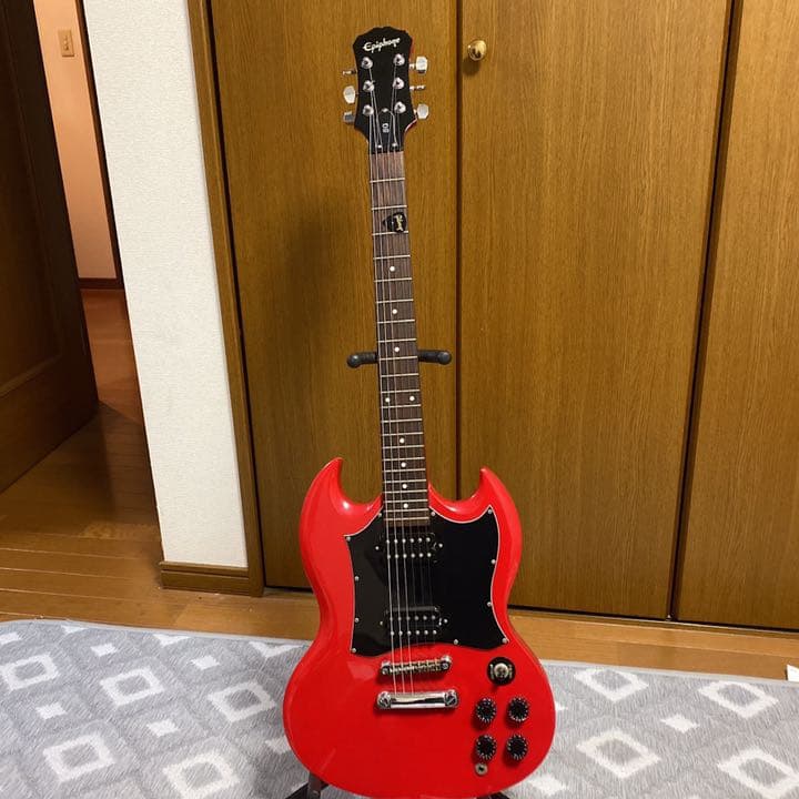 ラスト出品限定価格‼️激レア！！超絶！！エピフォン　レッドブラックＳＧ！！