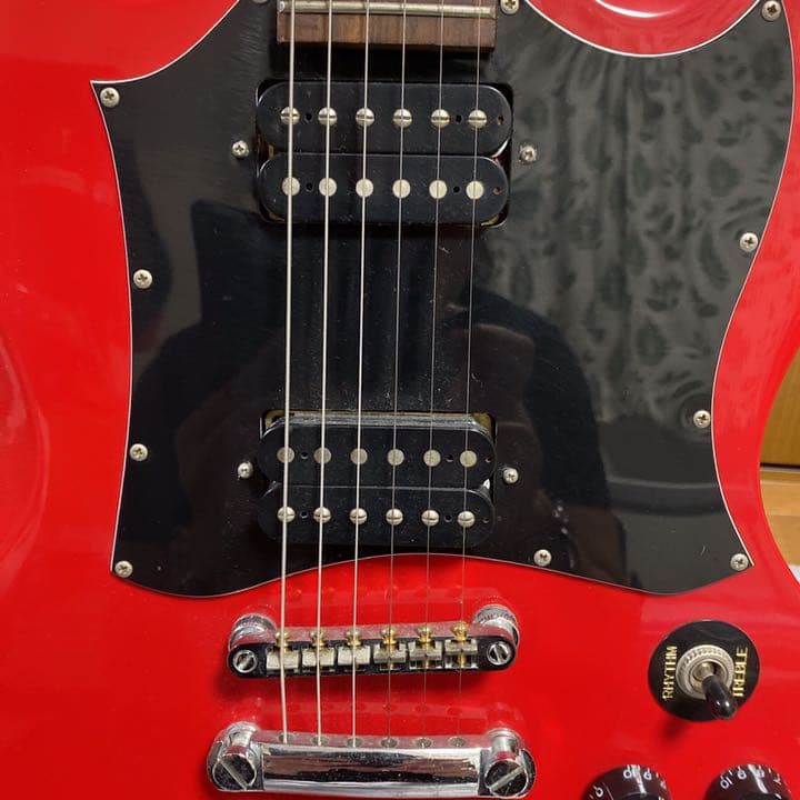 ラスト出品限定価格‼️激レア！！超絶！！エピフォン　レッドブラックＳＧ！！