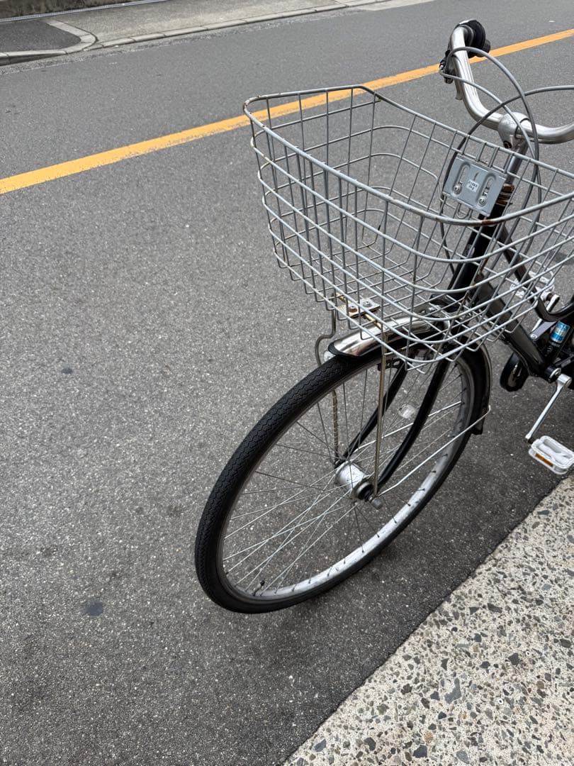 133 自転車 大阪市 美品 【引取り限定】 27インチ 変速付き