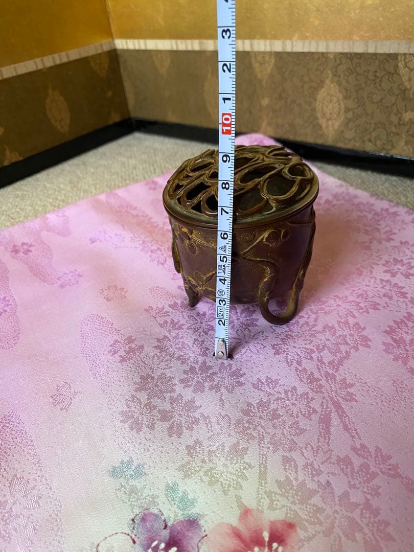 花御史　香炉　須賀松園氏作