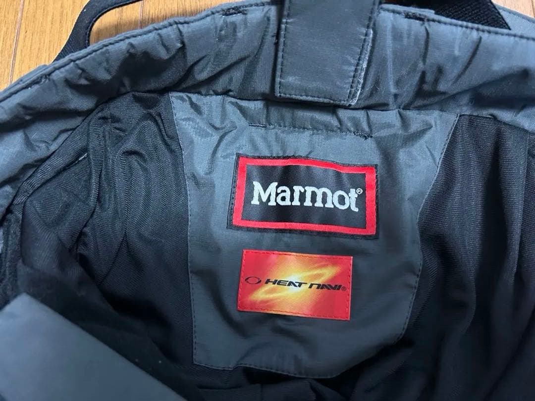 【Marmot】スキーウェア 上下セット メンズ Lサイズ ブルー×グレー