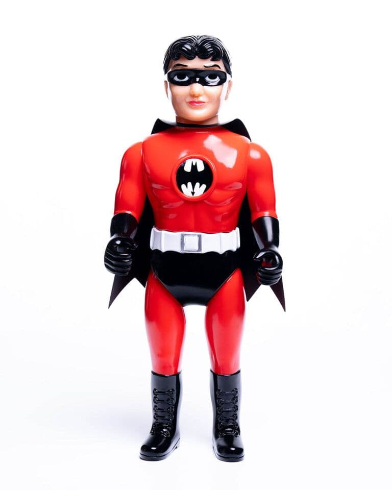 新品　ロビン スタンダードソフビ　 赤　 26cm　パチ　フライマン バットマン