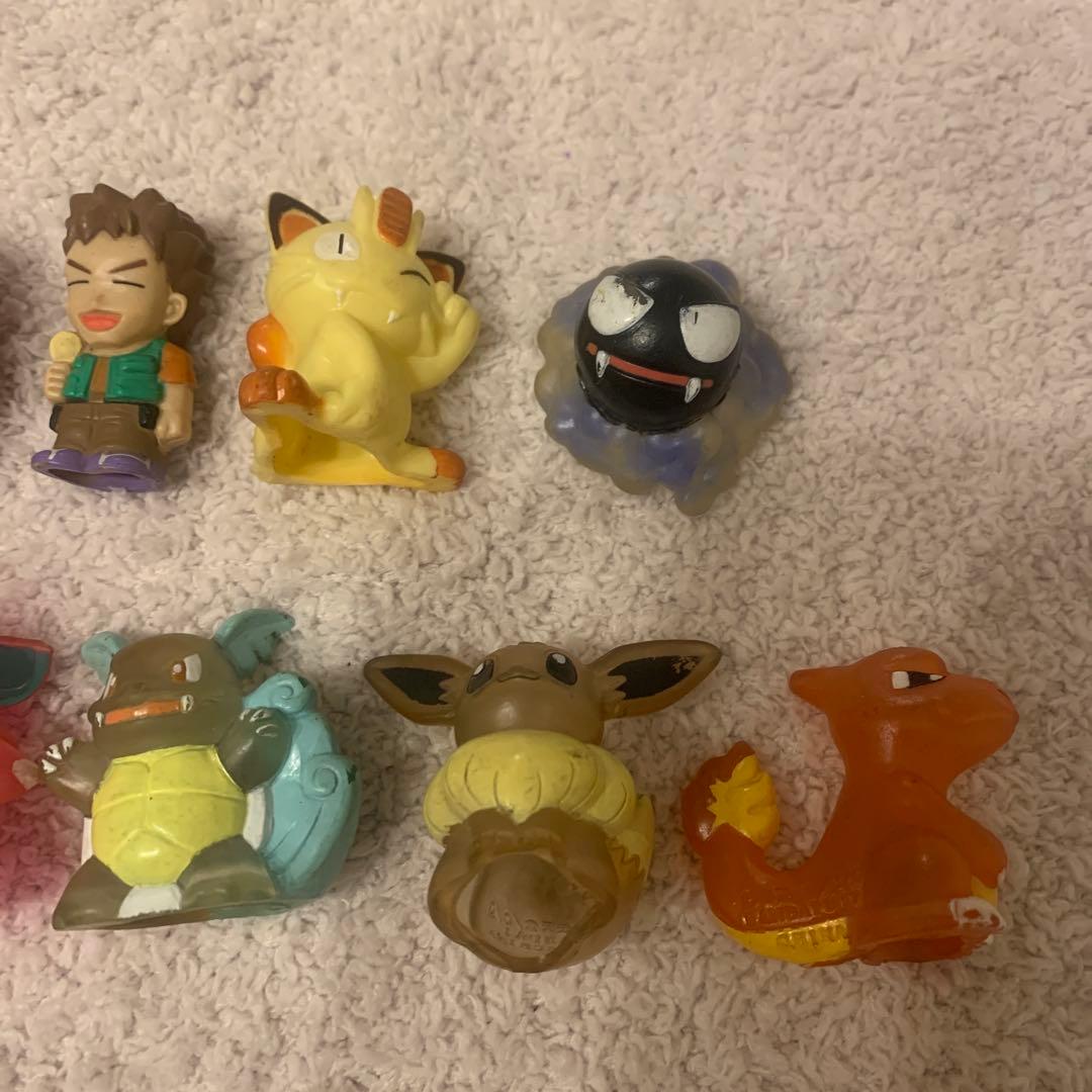 【希少】レトロ　大量！お得！ポケモン　指人形　ソフビ　172体　クリア　初期