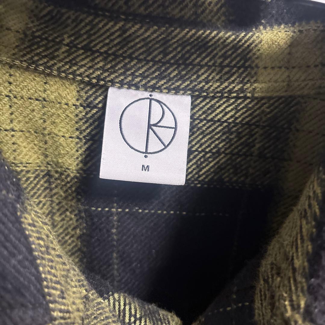 polar skate coジャケット 定価23210円 緑 チェックシャツ