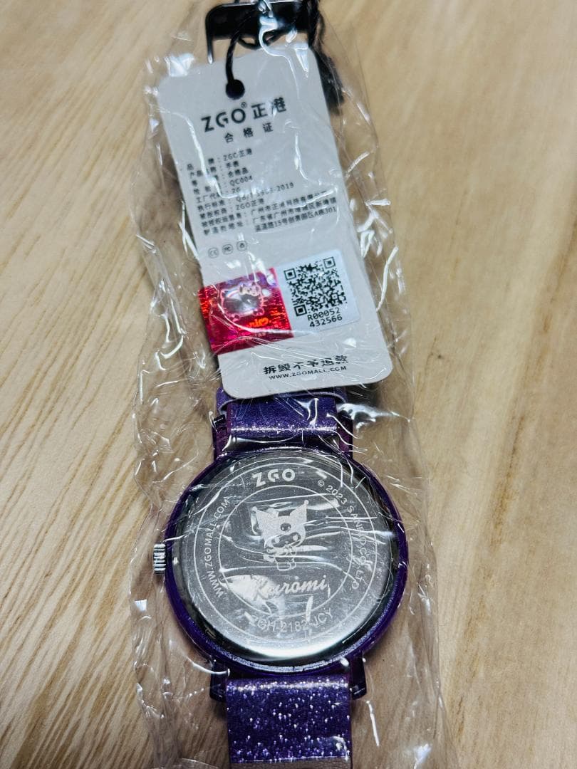 ラメverクロミちゃん サンリオ 腕時計 限定 海外 コラボ