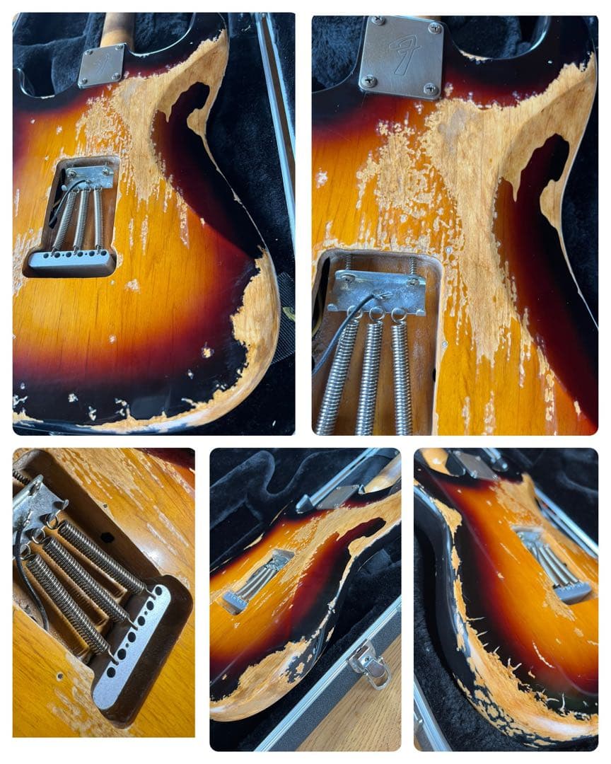 ⭐︎ハードレリックストラトスタイル ソープバーPU×2搭載 アルダーボディ⭐︎