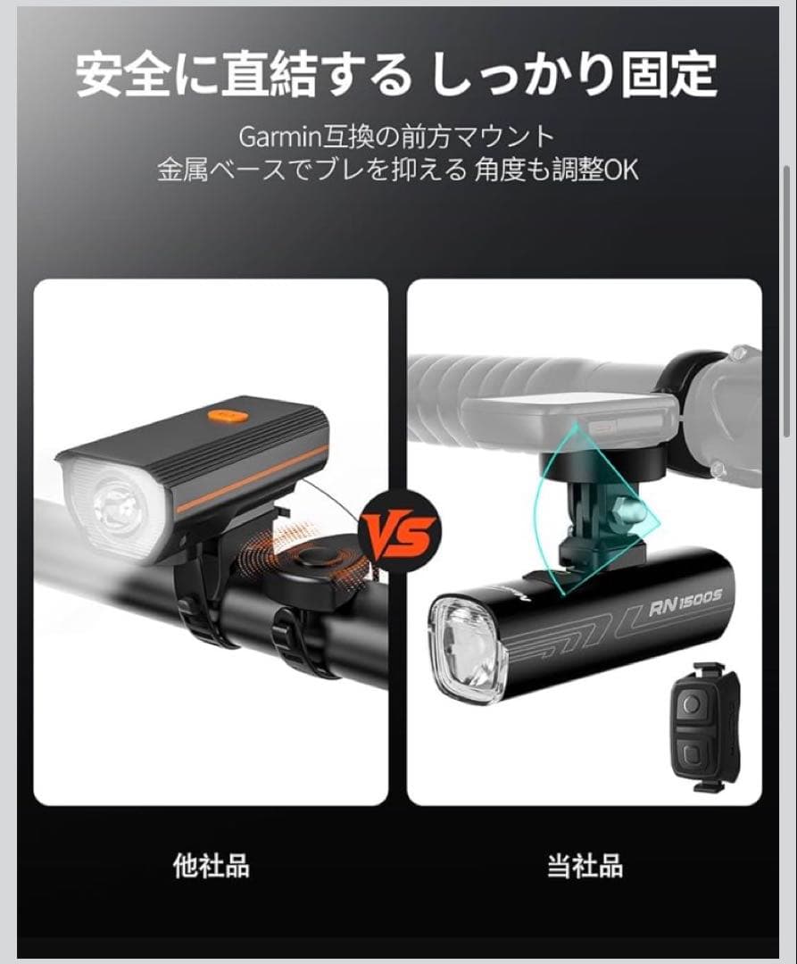 新品値下げ Magicshine RN 1500S 自転車 ライト