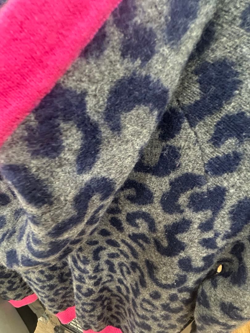 PEARLY GATES ヒョウ柄フーディ　パーカー　ゴルフウエア