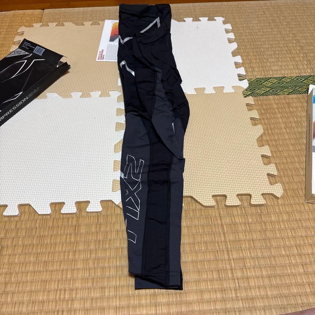 2XU Mens Elite Compression タイツ S MA1357b