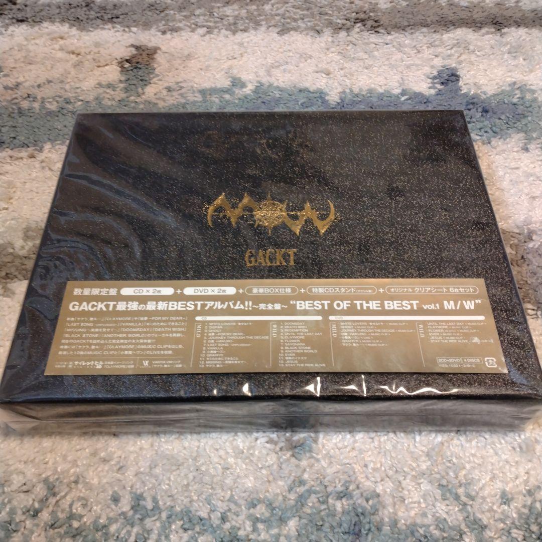 ミュージシャン GACKT BEST OF THE BEST vol.1 M/W