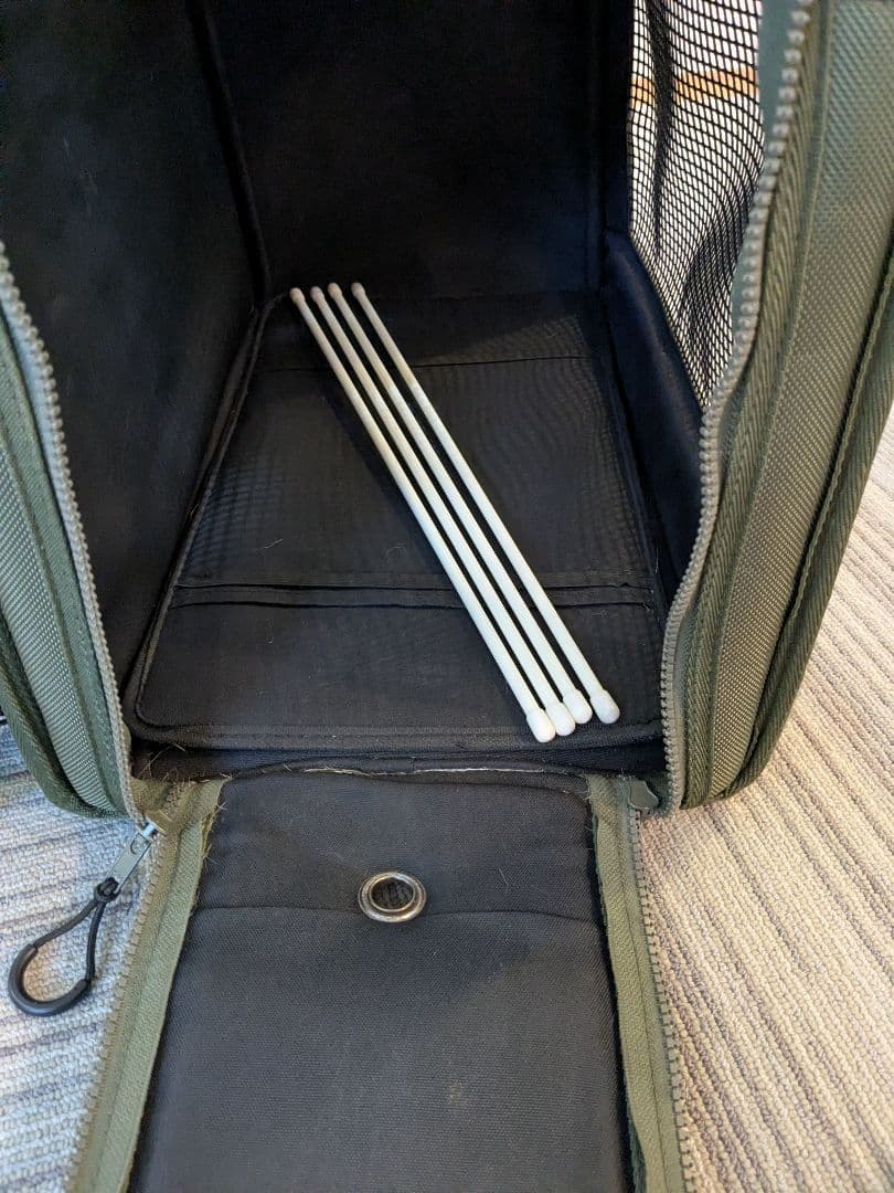 カーキ★マンダリンブラザーズブリクストンキャリーバックパック　リュック