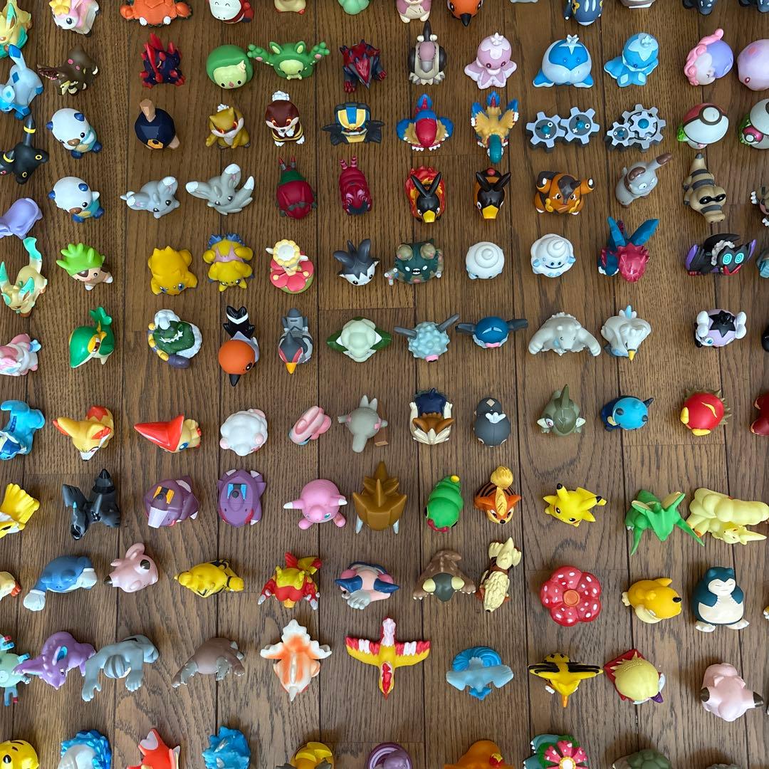 ポケモンキッズ　クリア　指人形　ポケモン　フィギュア　初代　リザードン