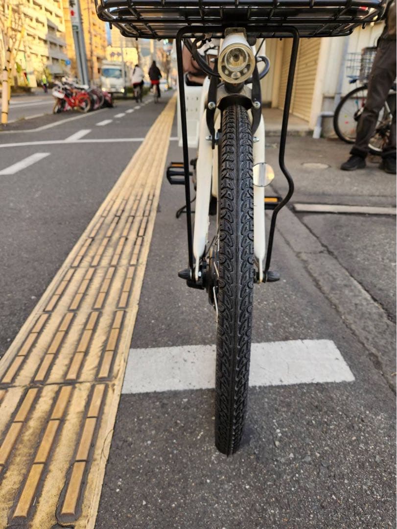 中古24/20㌅ブリヂストン電動アシスト自転車　ベルト式　B400 大阪