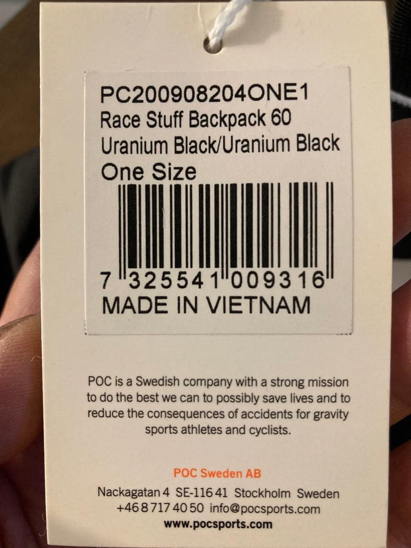 スキー POC Race Stuff Backpack 60L