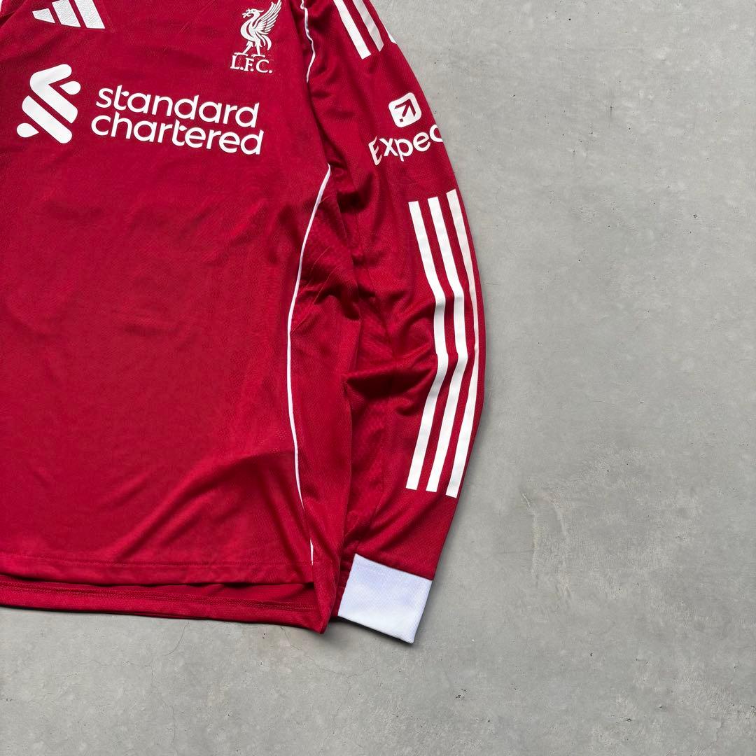 25/26 リヴァプール　モハメドサラー　アディダス　長袖ユニホーム　正規品