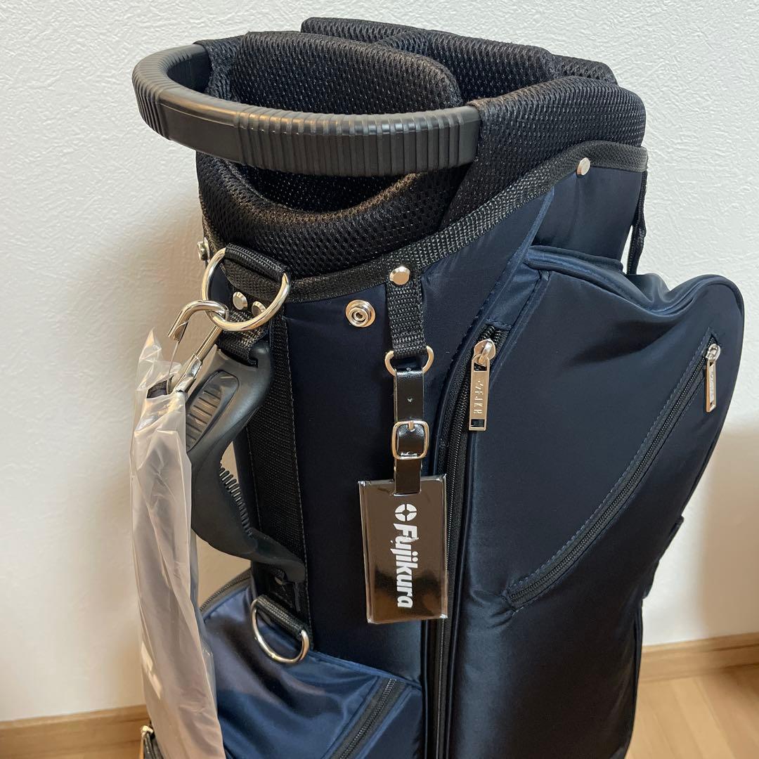 フジクラFJKRスタンドキャディバッグ（ラスターネイビー）新品未使用