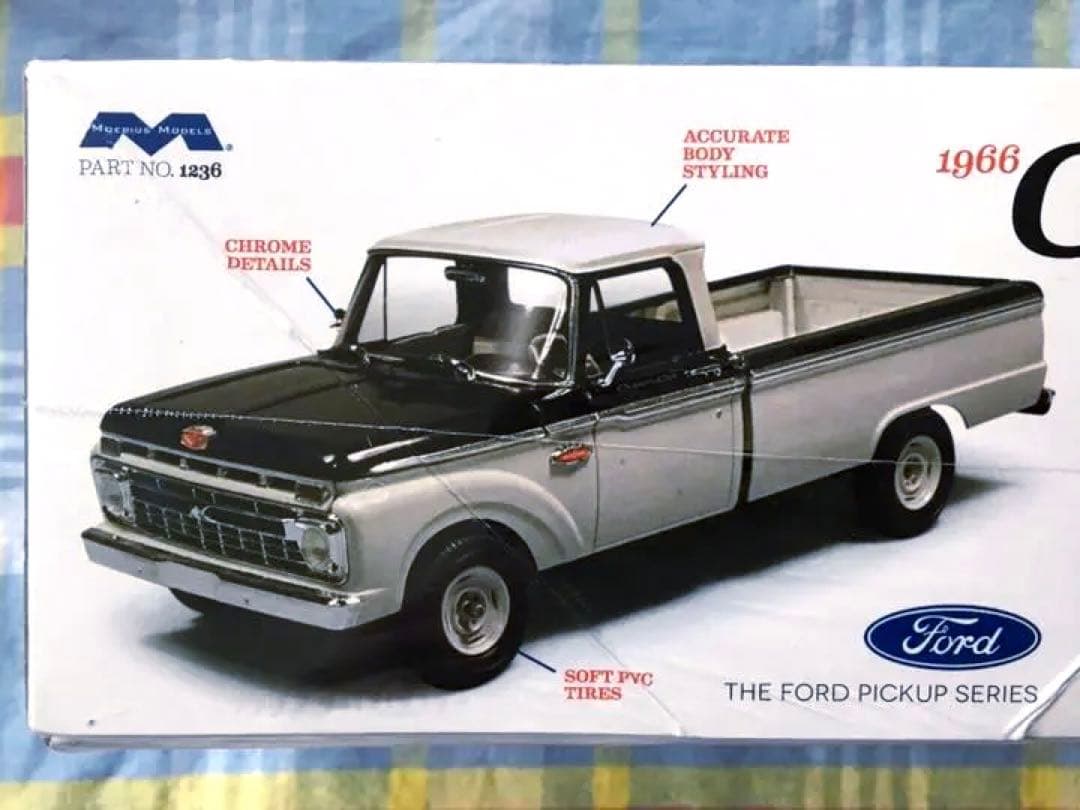 メビウスモデル 1/25 フォード F-100 カスタムキャブ 1966年型