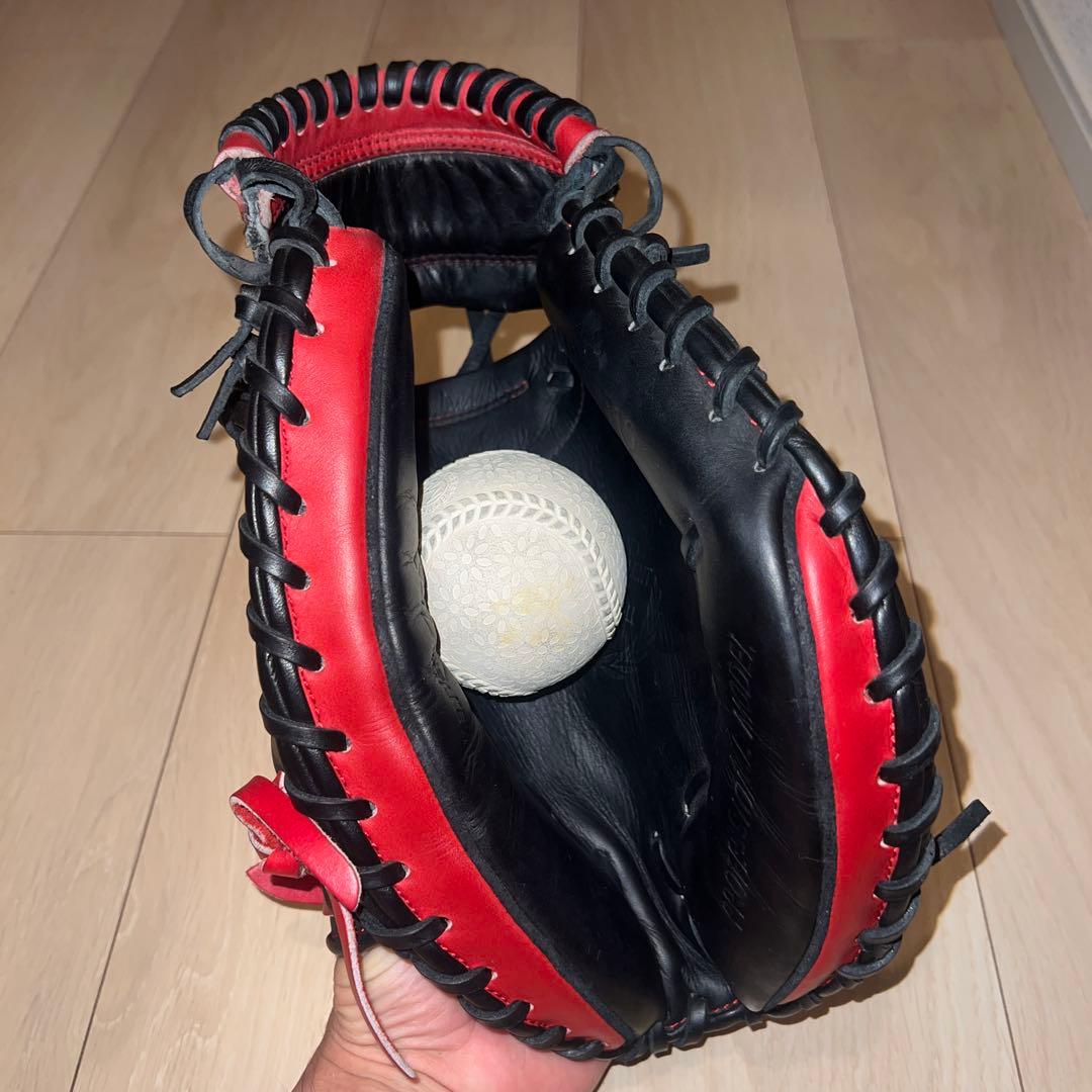 ハタケヤマ　軟式捕手用グローブ