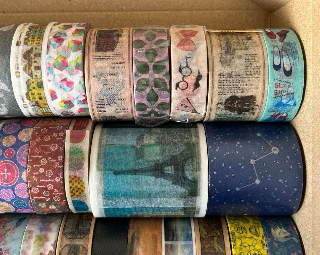 【カモイ】マスキングテープ57個 まとめ売り 限定販売品のみ