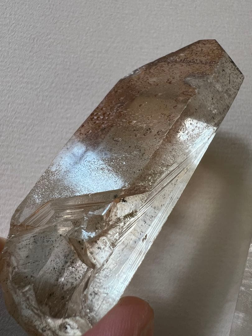 レムリアンシード(セーラデカブラル産)タンジェリンポイント+クリアポイント！