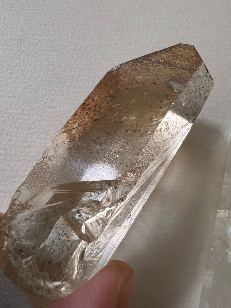 レムリアンシード(セーラデカブラル産)タンジェリンポイント+クリアポイント！