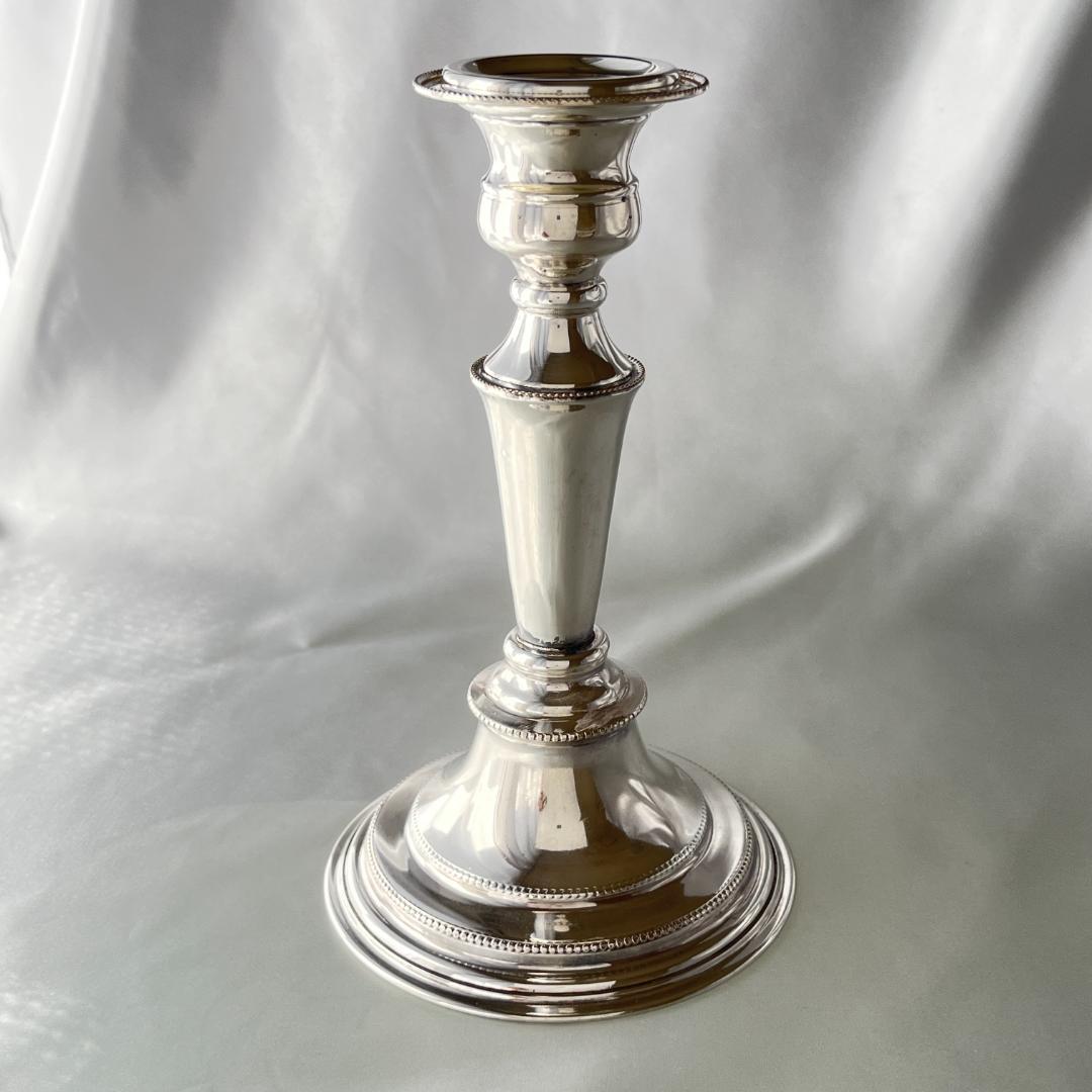 【英国】 2Way パールのキャンドルスタンド シングル / トリプルホルダー