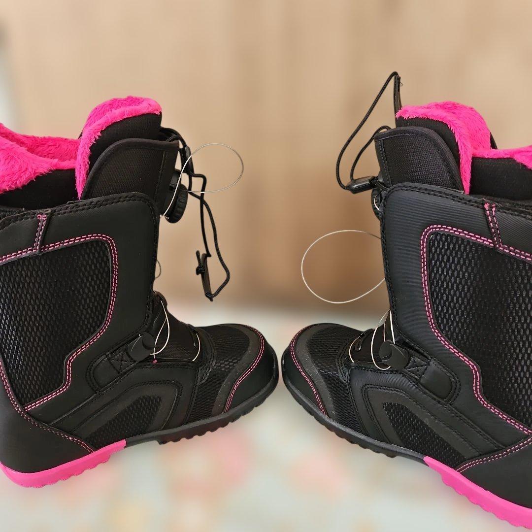 STELLA ステラ スノーボードブーツ ブラック/ピンク