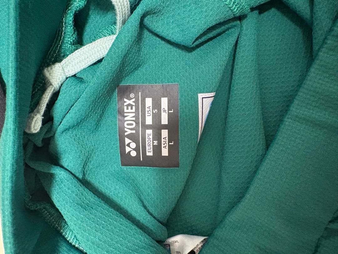 YONEX テニス、バドミントンウェアセット Lサイズ ベージュ/グリーン