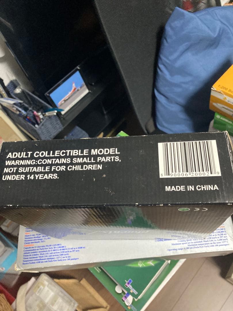 1/200 TWA B727ディスプレイモデル