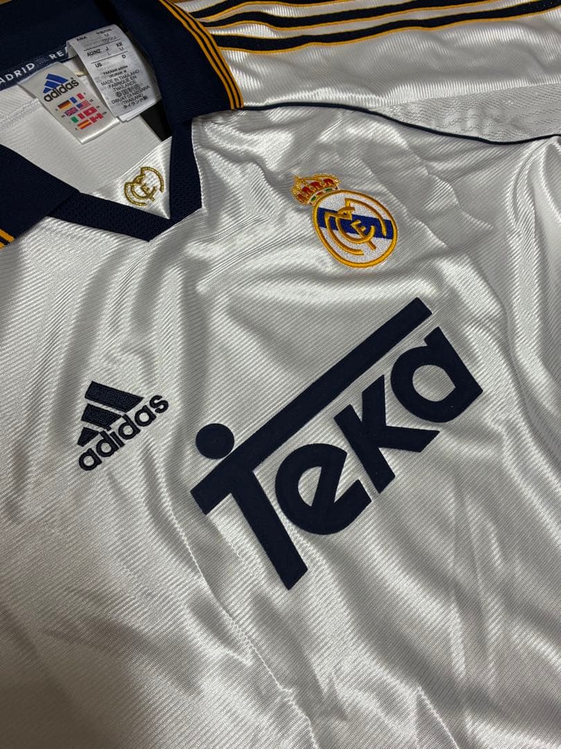 adidas レアル・マドリード　99/00 ホームユニフォーム ※復刻デザイン