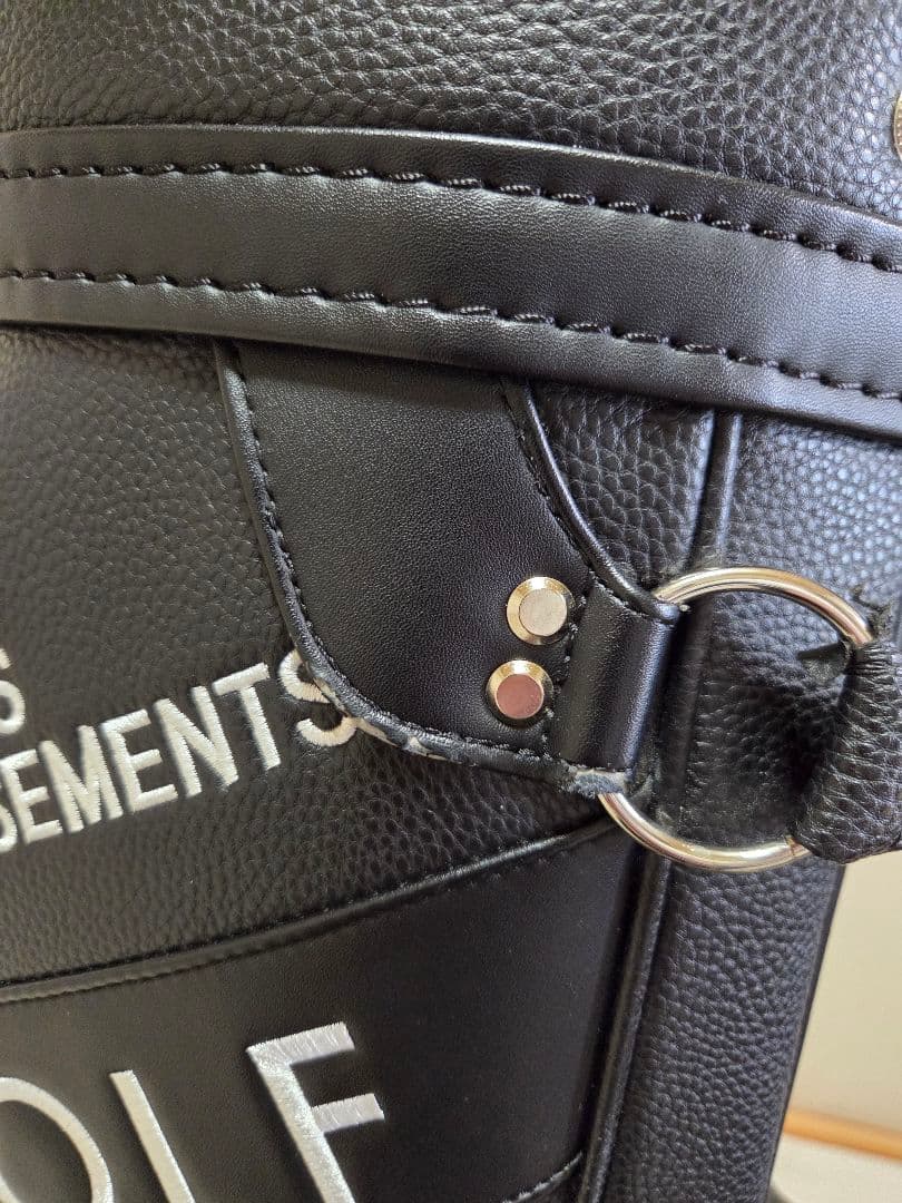 ゴルフ　キャディバッグ　23区ゴルフ　ツアータイプ【希少ド迫力！】(おまけ付き)