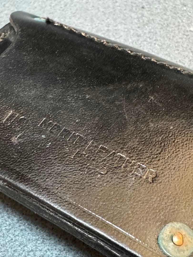 米軍 実物 ファーストエイド レザーポーチ 1955年