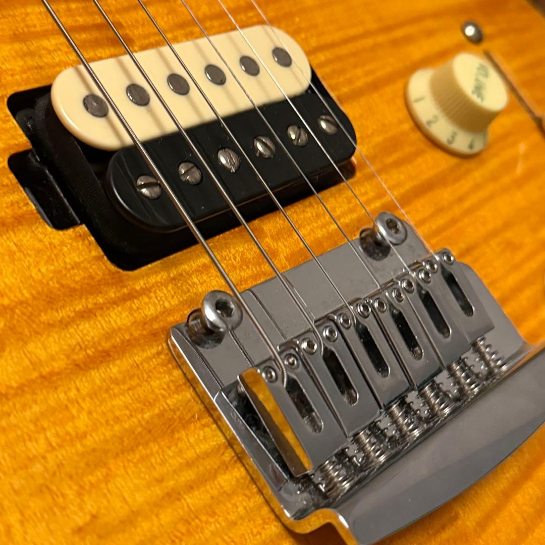 ギター Sterling by Music Man AX3FM Trans Gold