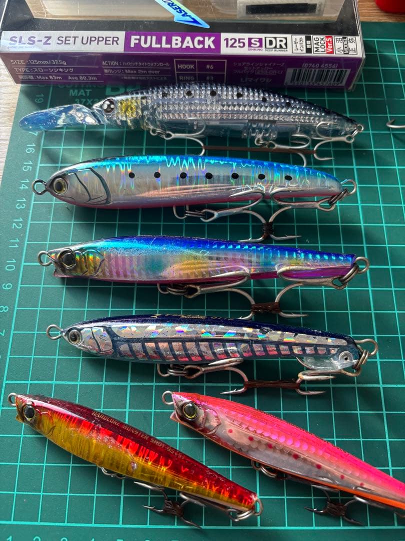 【青物ルアー】激投ジグ　セットアッパー　ラピード　フラペン　モンスターショット他