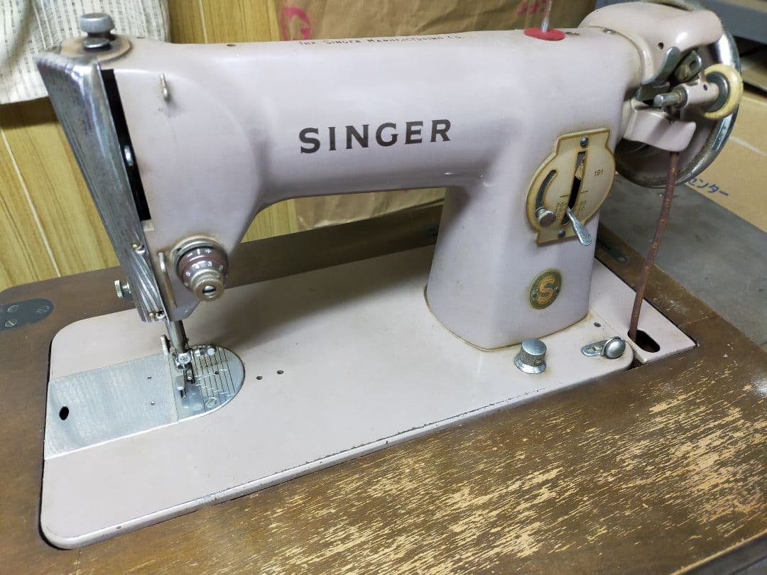 足踏みミシン　SINGER