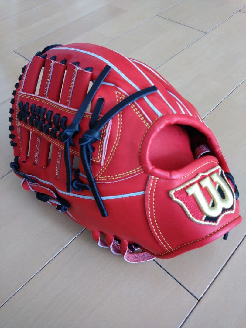Wilson ウィルソン WBW101070 硬式外野手左投げ用　Eオレンジ