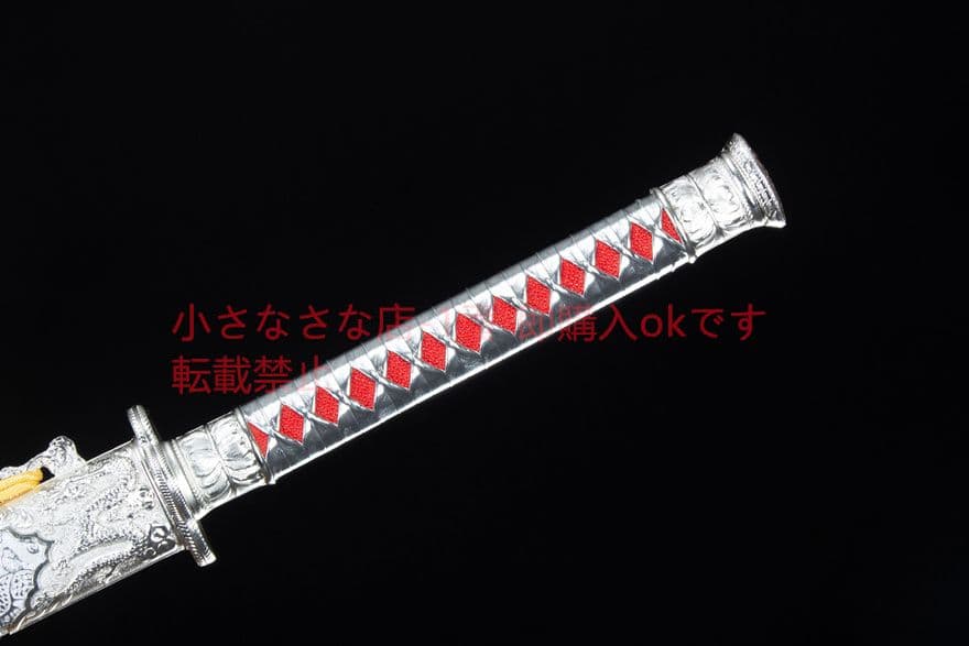 炎浪慕寒繍春刀-高性能マンガン鋼 古兵器 武具　刀装具　日本刀　模造刀 居合刀