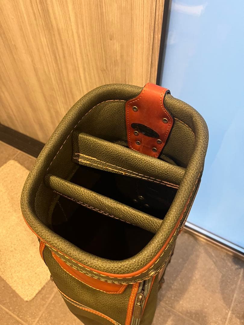 キャディバッグ　レザー　自己紹介欄見てからね♡