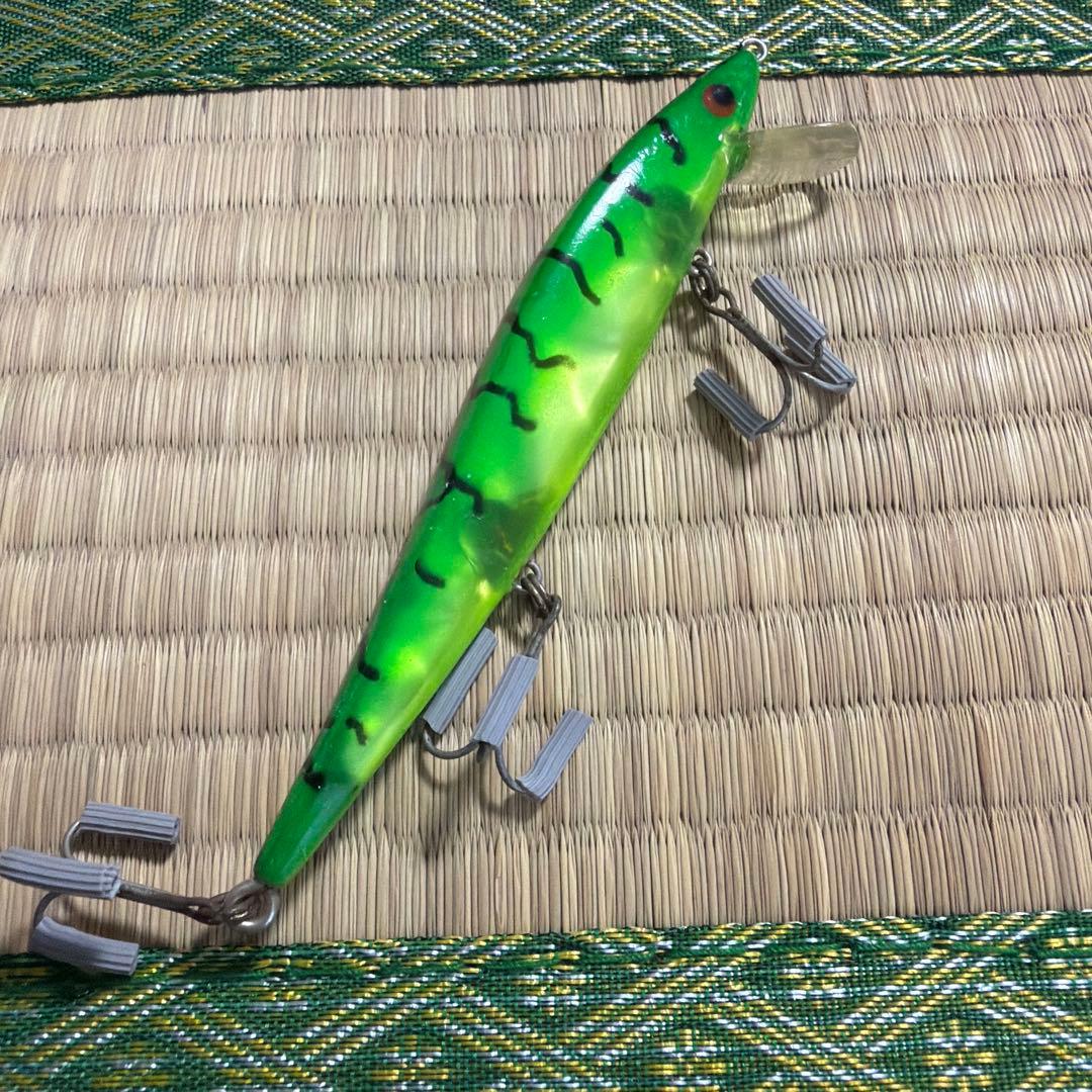 ミスターM！　　　オールド　ヘドン　ヘッドハンターミノー　グリーン